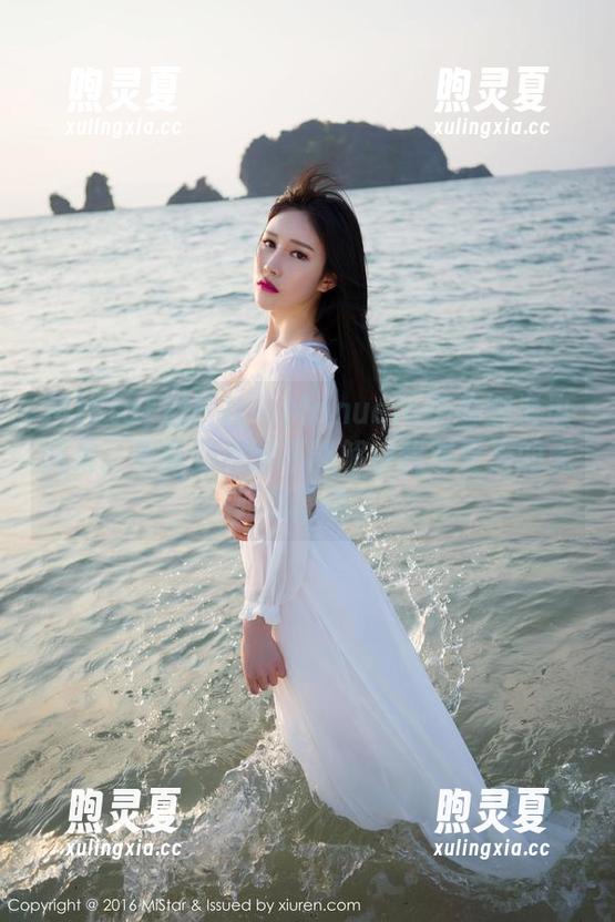 MiStar魅妍社-Manuela玛鲁娜 MiStar魅妍社 - Manuela玛鲁娜海边图集:更新到底能不能解决我对夏天的无限思念呢?