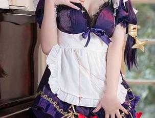 为啥没见过这么美的高清壁纸？感谢樱梨梨和莫娜女仆的完美组合！