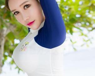 魅妍社 - 这套瑞莎Trista红裙的原图，竟然让我脑海里浮现出那么多小幻想，图片的魅力太大了！